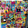 Pop Art Desenli Kumaş