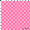 Pudra / Pembe Damalı Kumaş