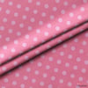 Pudra / Pembe Puantiyeli Kumaş