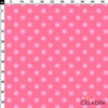 Pudra / Pembe Puantiyeli Kumaş