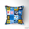 Retro Patchwork Desenli Kumaş