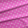 Şeker Pembe / Açık Pembe Puantiyeli Kumaş