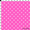 Şeker Pembe / Açık Pembe Puantiyeli Kumaş