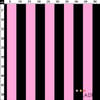 Siyah / Pembe 5x5 cm Çizgili Kumaş