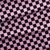 Siyah / Pembe Damalı Kumaş