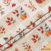 Sonbahar Patchwork Desenli Kumaş