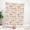 Sonbahar Patchwork Desenli Kumaş