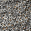 Taba Gri Leopar Desenli Kumaş