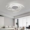 PLAFONYER LED AVİZEPLAFONYER LED AVİZE-1-ANTRASİT GÖVDE RENGİ