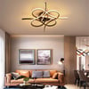 PLAFONYER LED AVİZEPLAFONYER LED AVİZE-29-ANTRASİT GÖVDE RENGİ