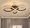 PLAFONYER LED AVİZEPLAFONYER LED AVİZE-7-SİYAH GÖVDE RENGİ
