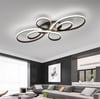 PLAFONYER LED AVİZEPLAFONYER LED AVİZE-8-SİYAH GÖVDE RENGİ