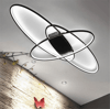 PLAFONYER LED AVİZEPLAFONYER LED AVİZE-9-SİYAH GÖVDE RENGİ
