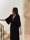ADA SİYAH MÜSLİN ELBİSE