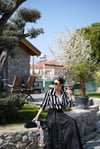 ALVO KEMER DETAYLI SİYAH ETEK