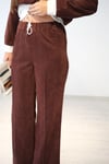 AMBER EDİT BORDO PANTOLON