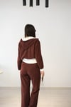AMBER EDİT BORDO SWEATSHİRT