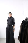AMORE TASARIM SİYAH PANTOLON