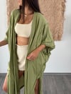 ANGEL PÜSKÜL SAGE GREEN KAFTAN