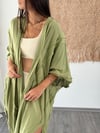 ANGEL PÜSKÜL SAGE GREEN KAFTAN