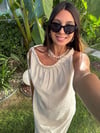ANTY BOYUNDAN BAĞLAMALI TAŞ ELBİSE