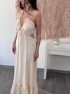 APOLE BEJ TASARIM ELBİSE