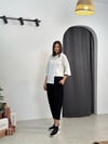 ARCHİE SİYAH TASARIM ŞALVAR