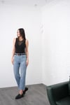 ARCO TÜL DETAYLI SİYAH BODYSUİT
