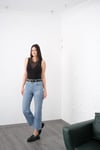 ARCO TÜL DETAYLI SİYAH BODYSUİT