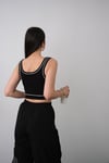 AREL SİYAH CROP