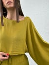 AURA NATURAL LİMONKÜFÜ BLUZ