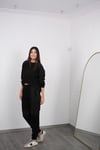 BABİL SİYAH TASARIM PANTOLON