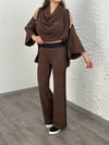 BALİ ACI KAHVE TRİKO PANTOLON