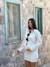 BALİ KREM TRİKO MİNİ ETEK