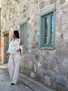 BALİ KREM TRİKO PANTOLON
