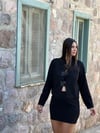 BALİ SİYAH TRİKO MİNİ ETEK