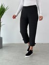 BALİN SİYAH TASARIM PANTOLON