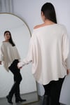 BARRİ KREM TASARIM BLUZ