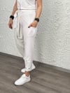 BİANCA BEYAZ TASARIM PANTOLON