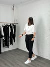 BİANCA SİYAH TASARIM PANTOLON