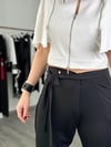 BİANCA SİYAH TASARIM PANTOLON