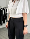 BİANCA SİYAH TASARIM PANTOLON