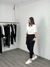 BİANCA SİYAH TASARIM PANTOLON