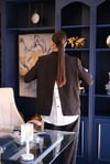 BLACK MUSE SİYAH TASARIM BLAZER