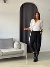 BOGOTTA SİYAH TASARIM PANTOLON