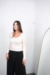 BOLİ DÜĞMELİ BEJ TRİKO