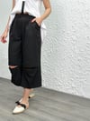 BORGO SİYAH TASARIM PANTOLON