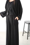 BRAVA SİYAH TRİKO PANTOLON