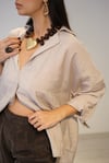 BRUNE GOLD KALPLİ KOLYE