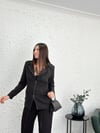 BURGOS SİYAH TASARIM CEKET